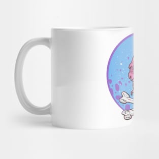 Screaming Ice Cream Dripping Skull Mug